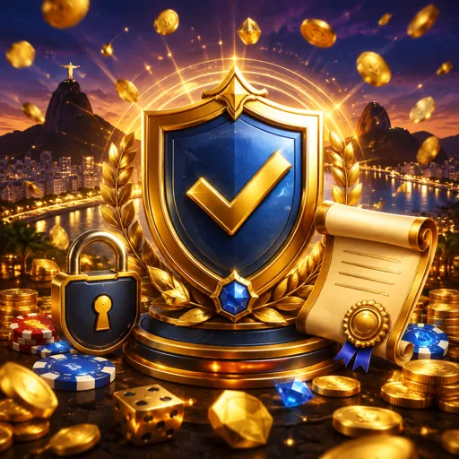 Selo de licença internacional de jogos da plataforma