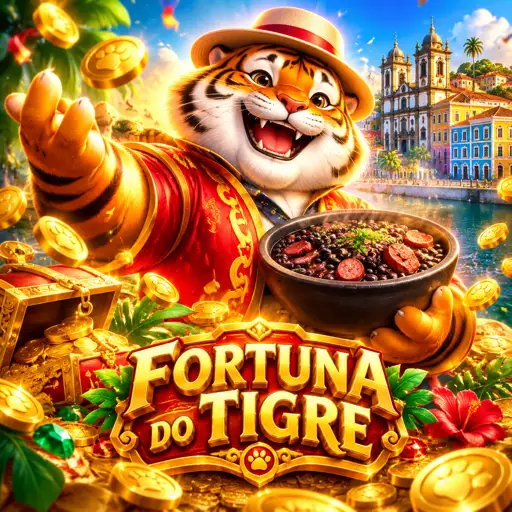 Feature de respins com multiplicadores ativos no Fortune Tiger