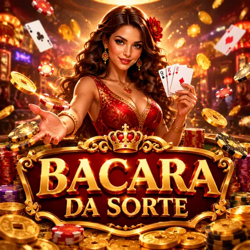 Mesa de Baccarat Punto Banco com cartas viradas