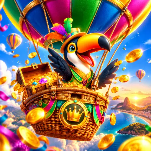 Balloon crash game com balão inflando
