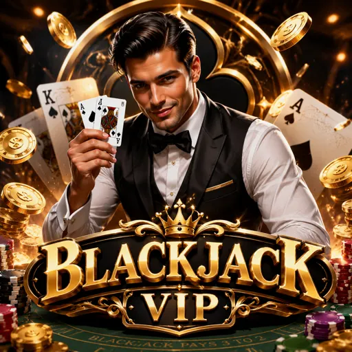 Mesa de Blackjack VIP com dealer ao vivo e limites altos