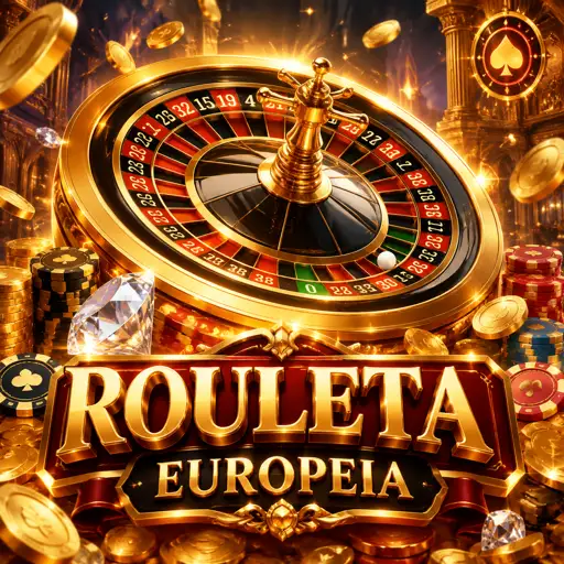 Mesa de roleta europeia com zero único
