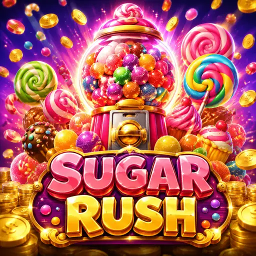 Sugar Rush, slot com grade de doces e multiplicadores por posição