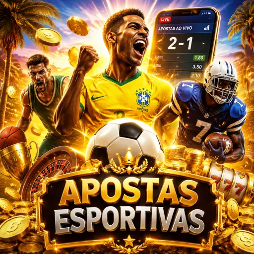 Painel de apostas esportivas com odds de futebol brasileiro